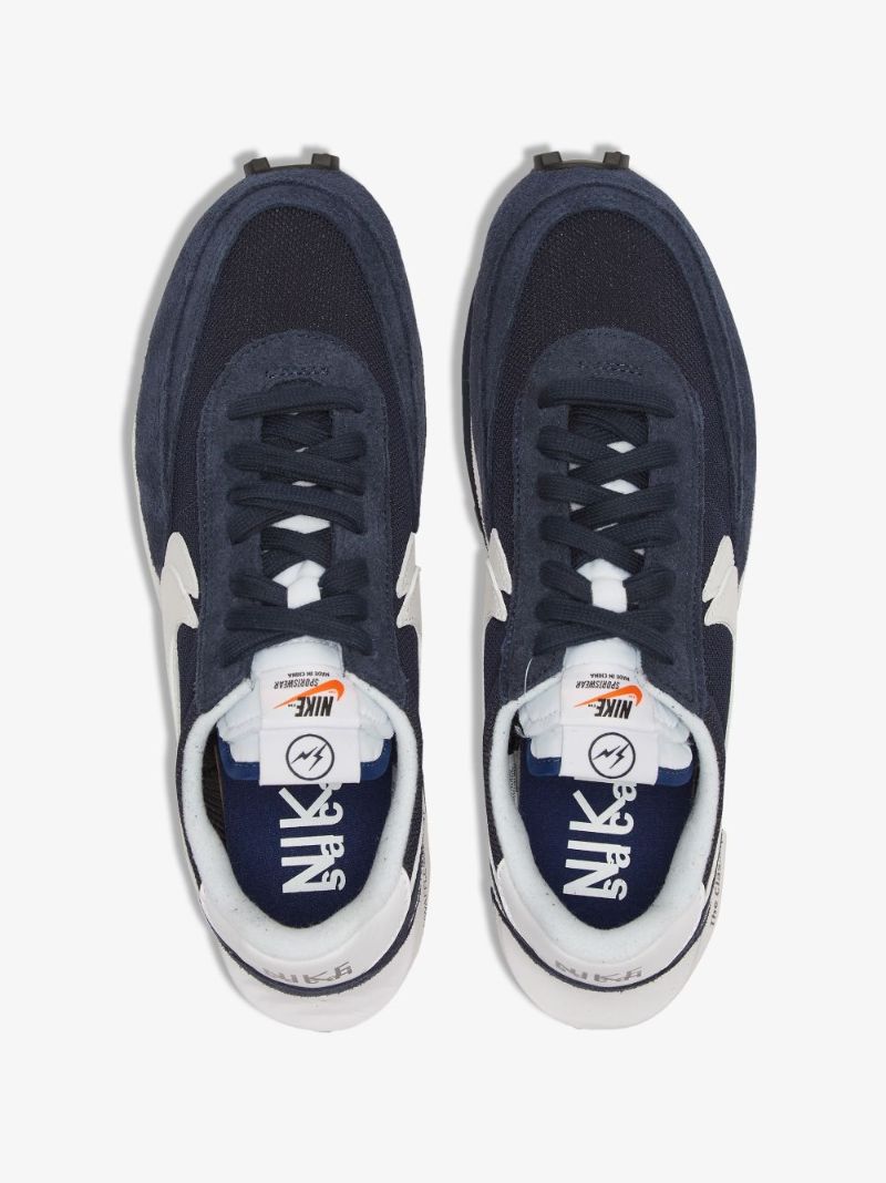 X Sacai X Fragments Ldwaffle Low-top Sneakers