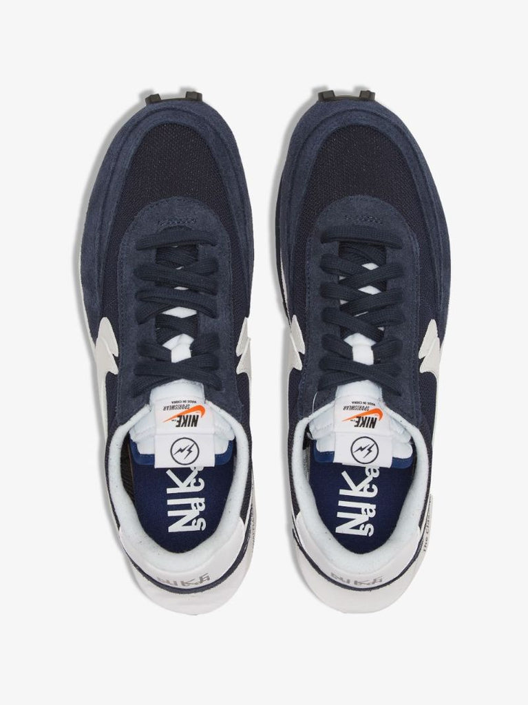 X Sacai X Fragments Ldwaffle Low-top Sneakers