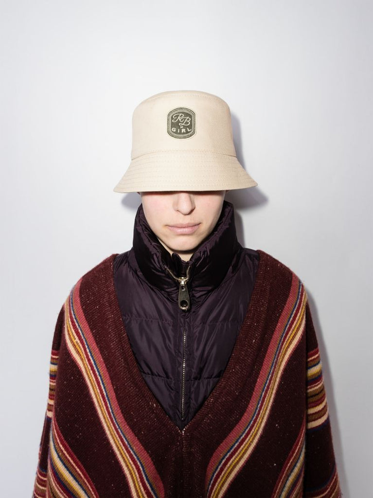 Neutral Lampshade Cotton Bucket Hat