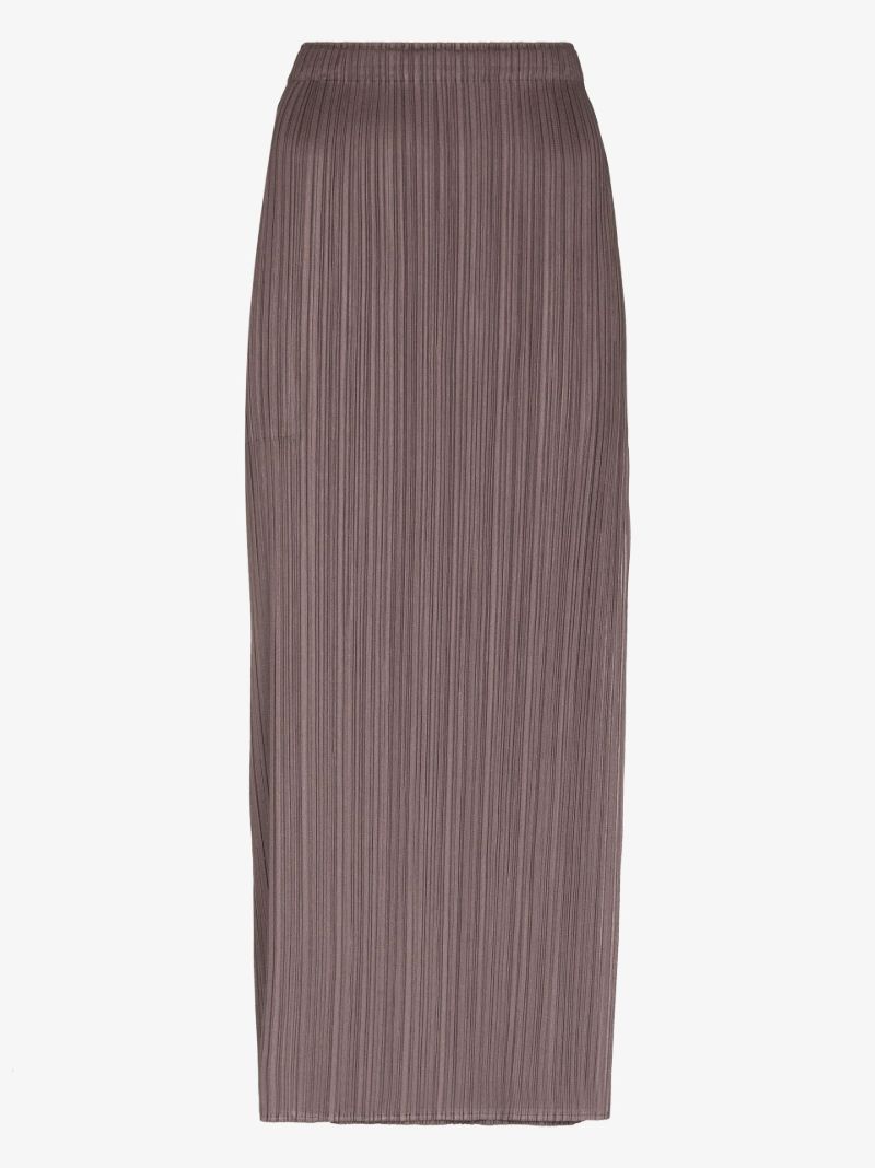 Monthly Colours March PlissÃ_x0083_Â© Midi Skirt
