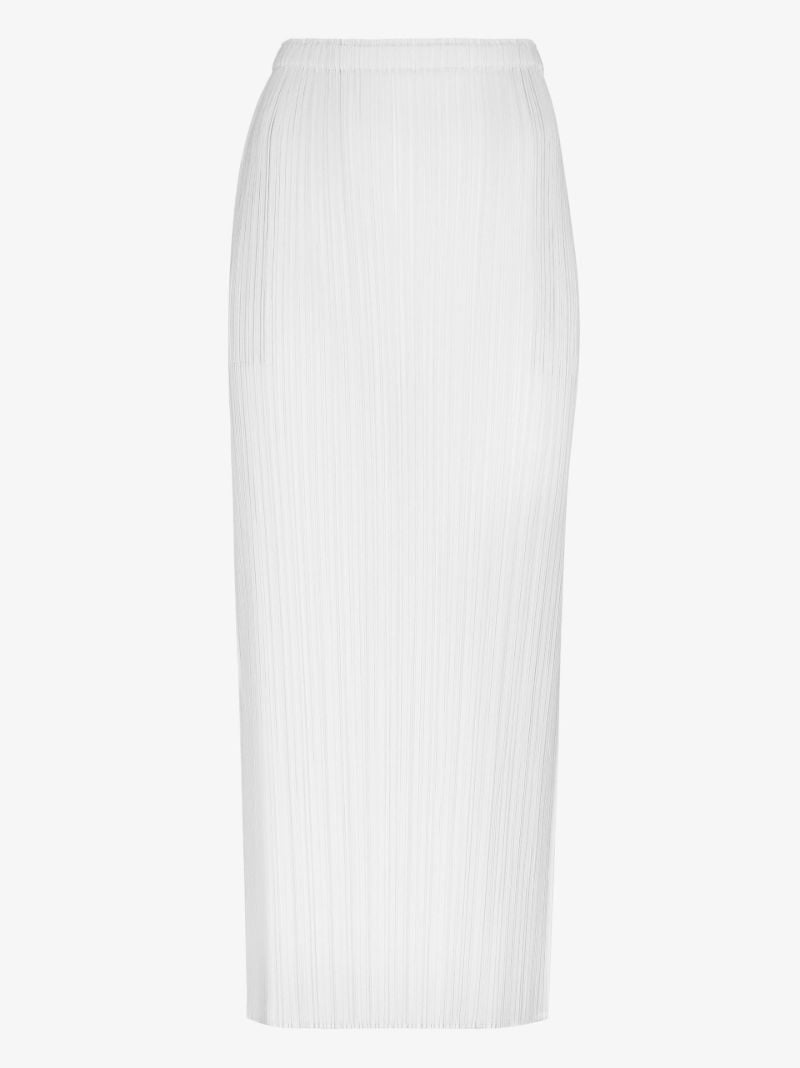 Basics PlissÃ_x0083_Â© Midi Skirt