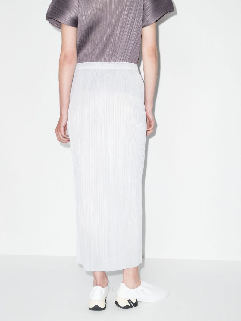 Basics PlissÃ_x0083_Â© Midi Skirt