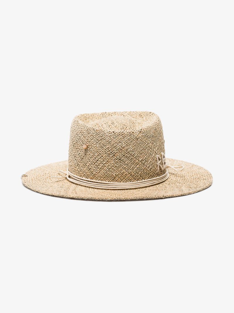 Neutral Gambler Chain Strap Hat