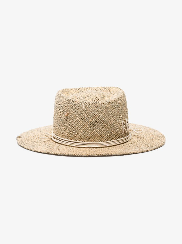 Neutral Gambler Chain Strap Hat