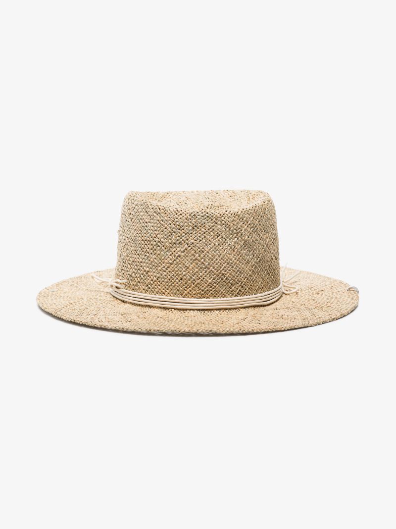 Neutral Gambler Chain Strap Hat