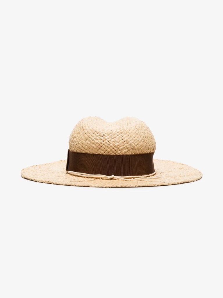 Neutral Chain Strap Fedora Hat