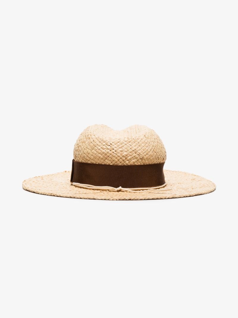 Neutral Chain Strap Fedora Hat