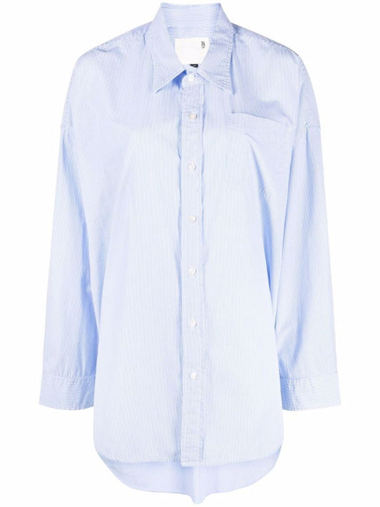 Blue Pinstripe Shirt
