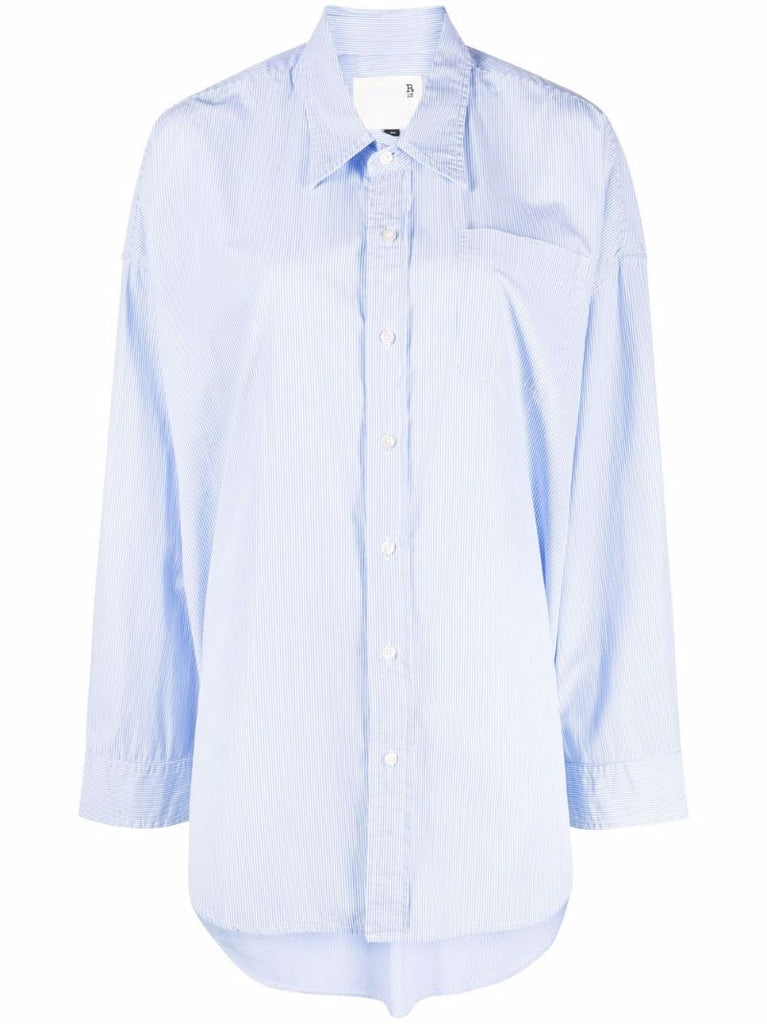Blue Pinstripe Shirt