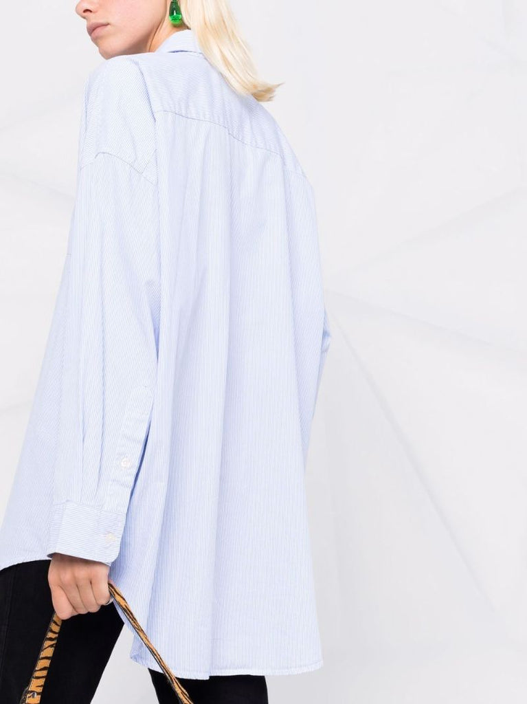 Blue Pinstripe Shirt