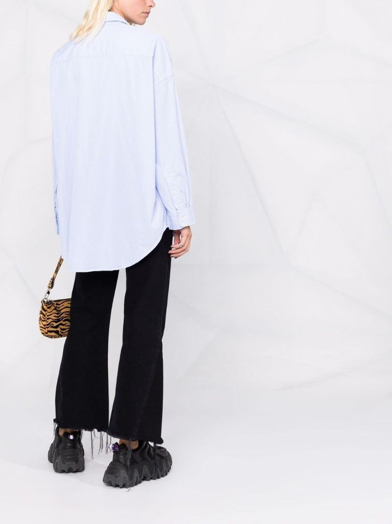 Blue Pinstripe Shirt