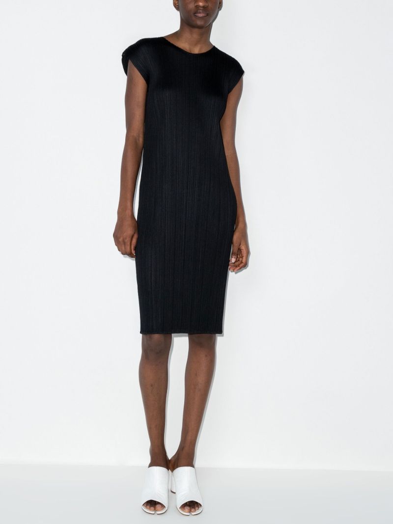 Basics PlissÃ_x0083_Â© Midi Dress
