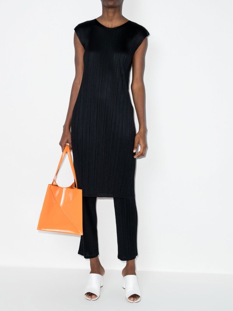Basics PlissÃ_x0083_Â© Midi Dress