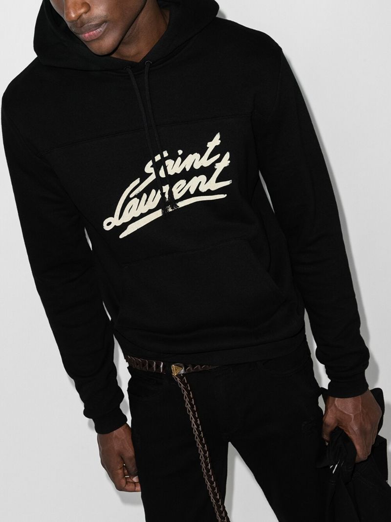 Black Signature '50s Logo Hoodie