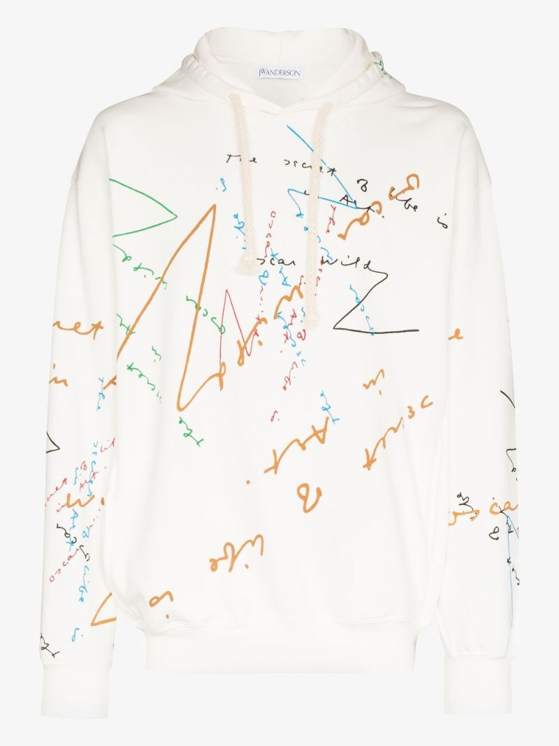 Oscar Wilde Graphic Print Hoodie