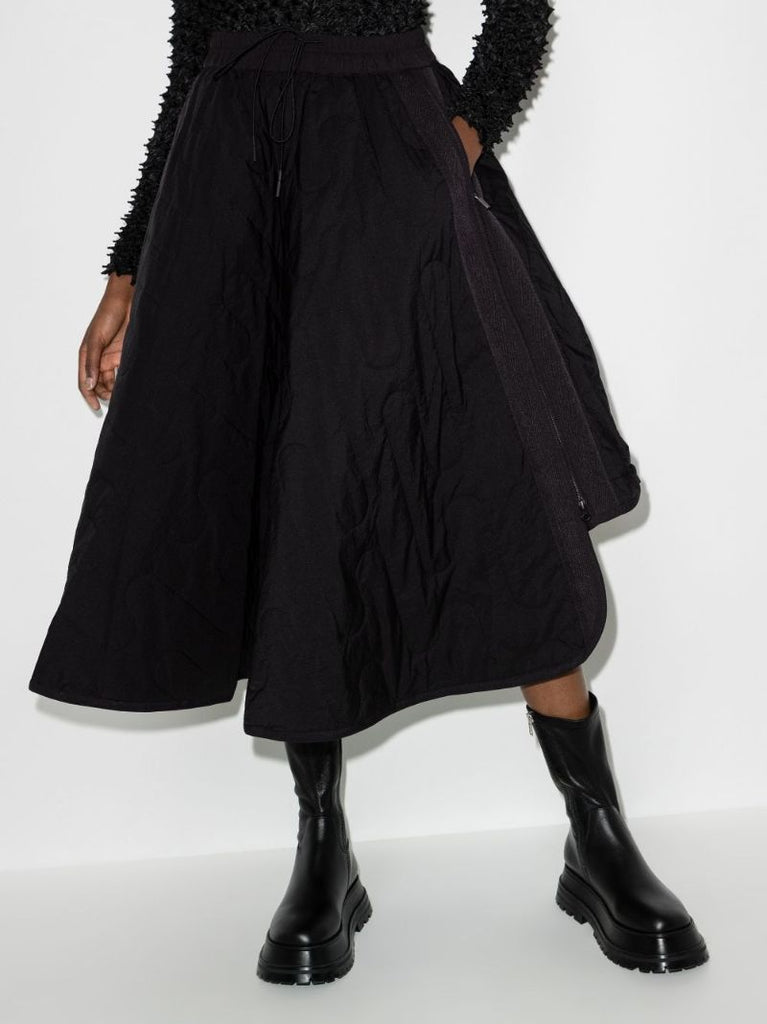 Cloud Quilted Midi Skirt