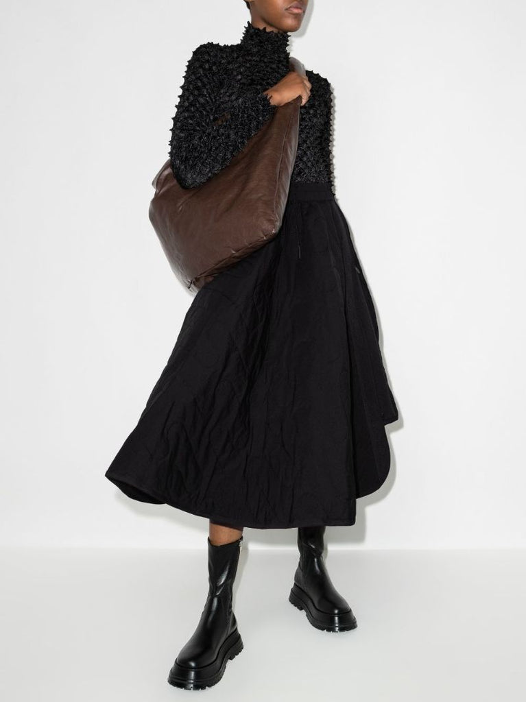 Cloud Quilted Midi Skirt