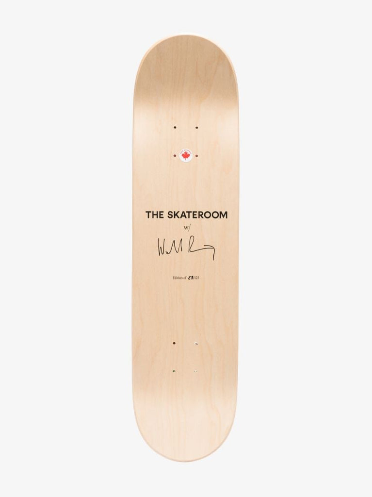 Multicoloured X Walead Beshty Three Colour Curl Skateboard Deck