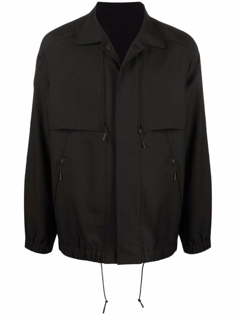 Black Classic Sport Uniform Bomber Jacket