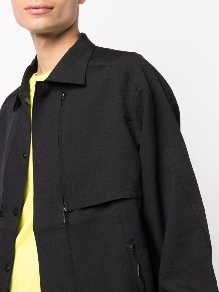 Black Classic Sport Uniform Bomber Jacket