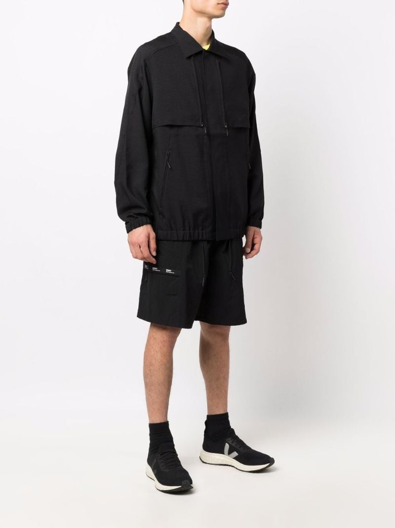 Black Classic Sport Uniform Bomber Jacket