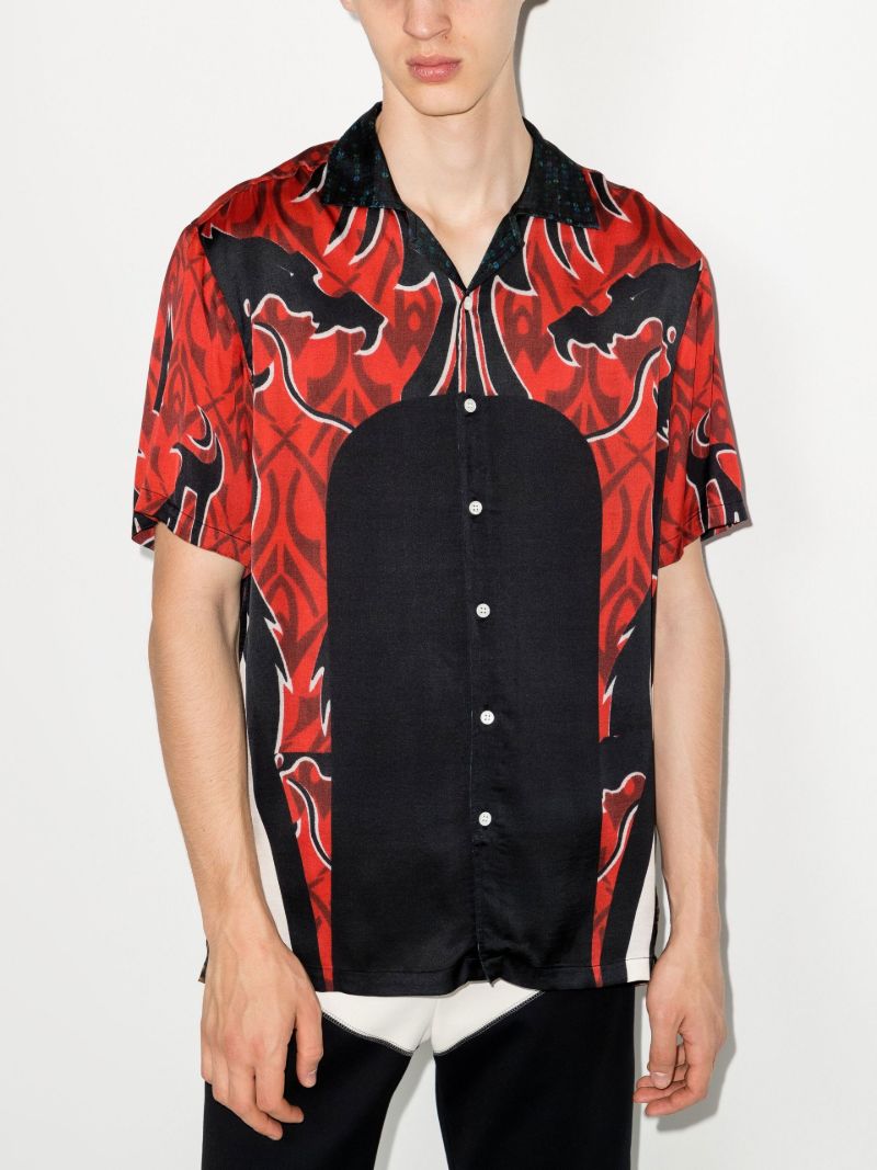 Dragon Warrior Bowling Shirt