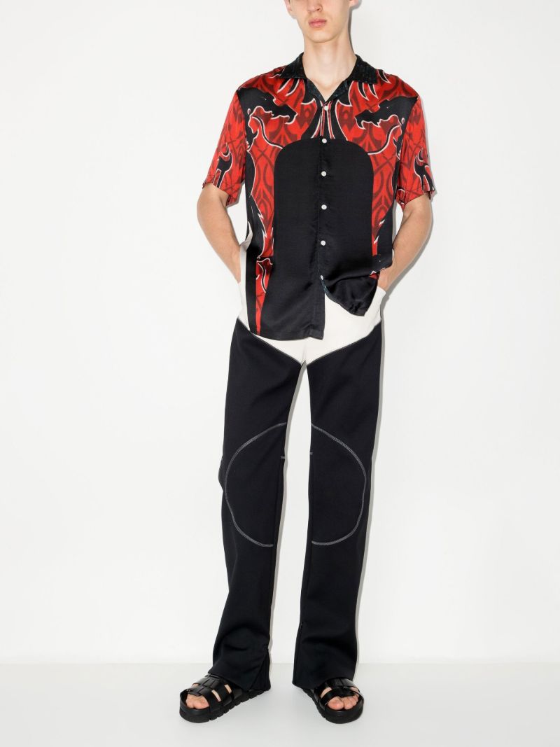 Dragon Warrior Bowling Shirt