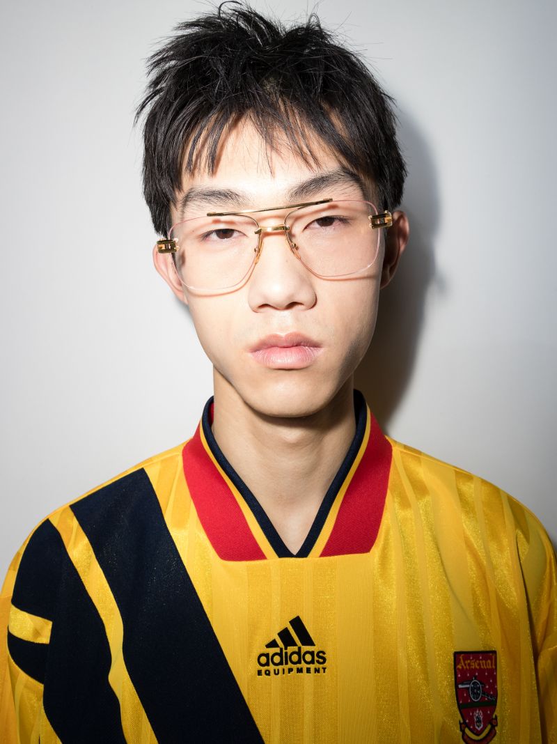 Black and Gold Grand-evo Rx Optical Glasses