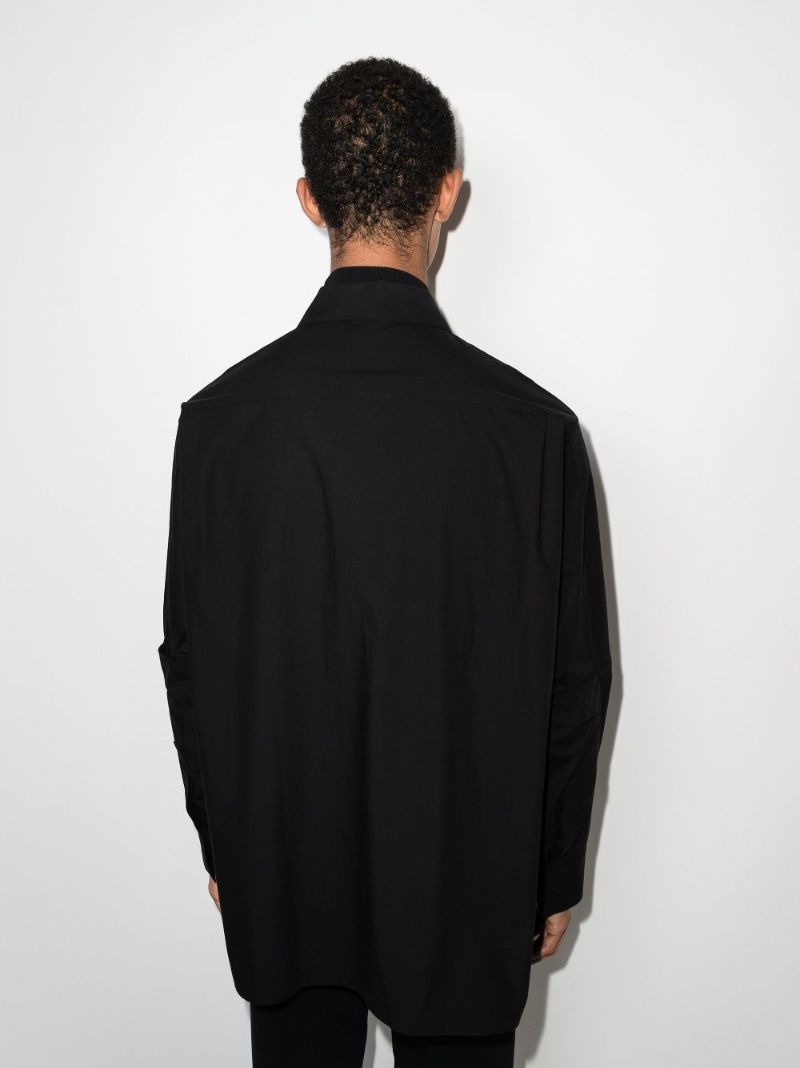 Velcro Patch Cotton Shirt