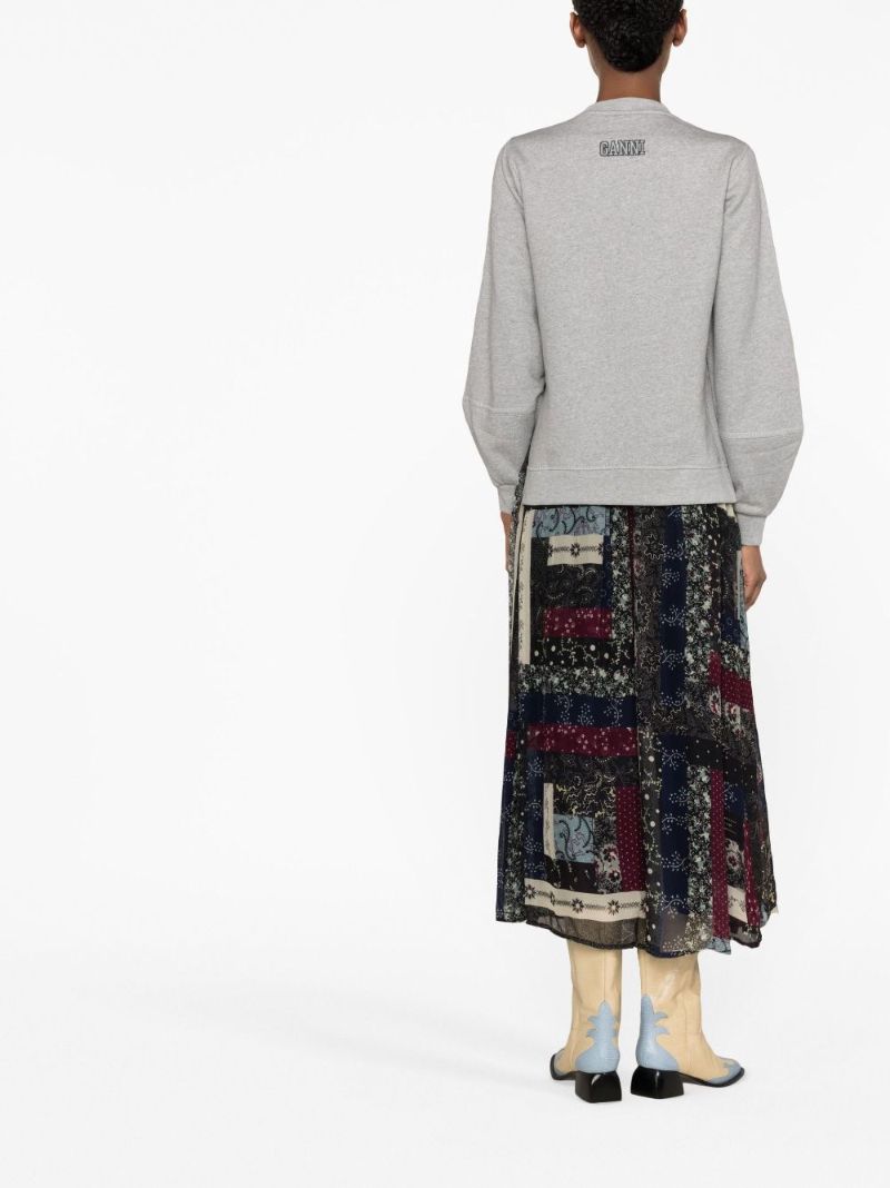 Grey Isoli Crew Neck Sweatshirt