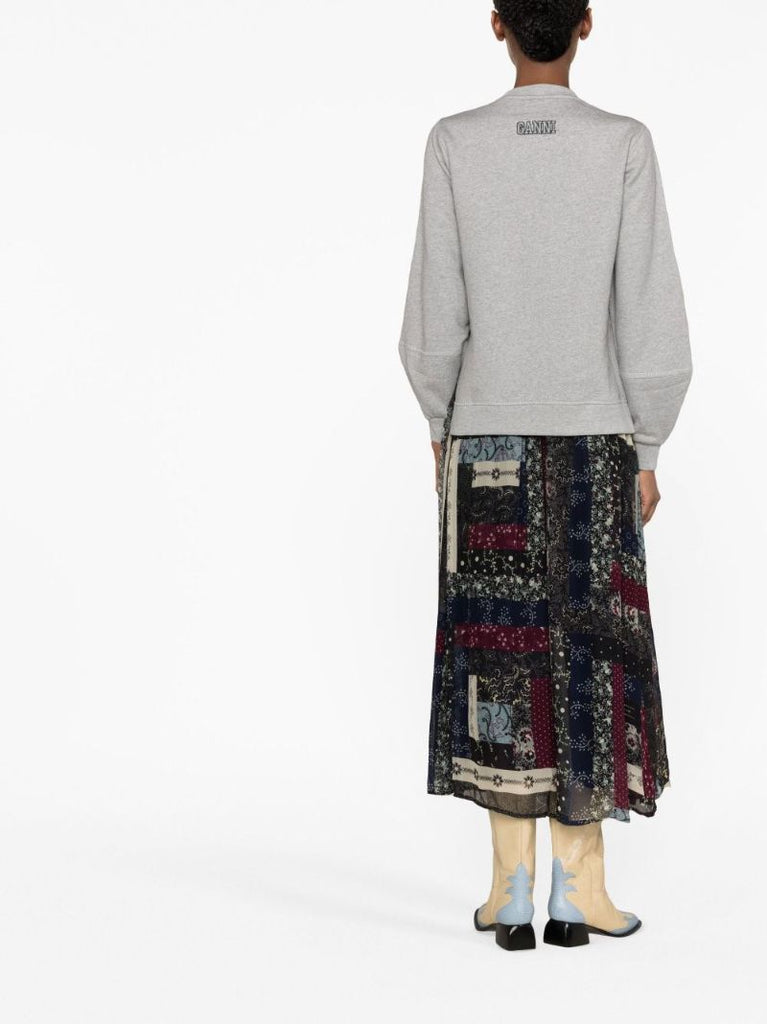 Grey Isoli Crew Neck Sweatshirt