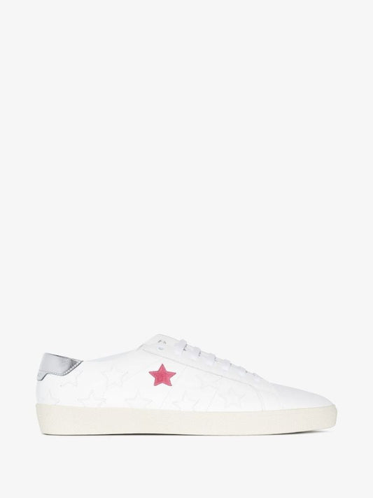 White Court Classic Sl/06 Metallic California Sneakers
