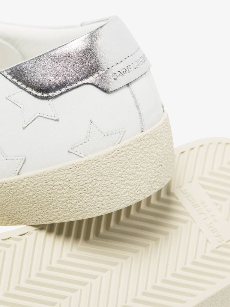 White Court Classic Sl/06 Metallic California Sneakers