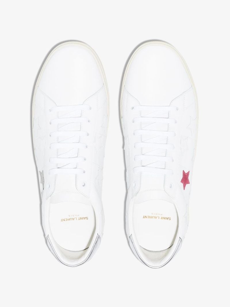 White Court Classic Sl/06 Metallic California Sneakers