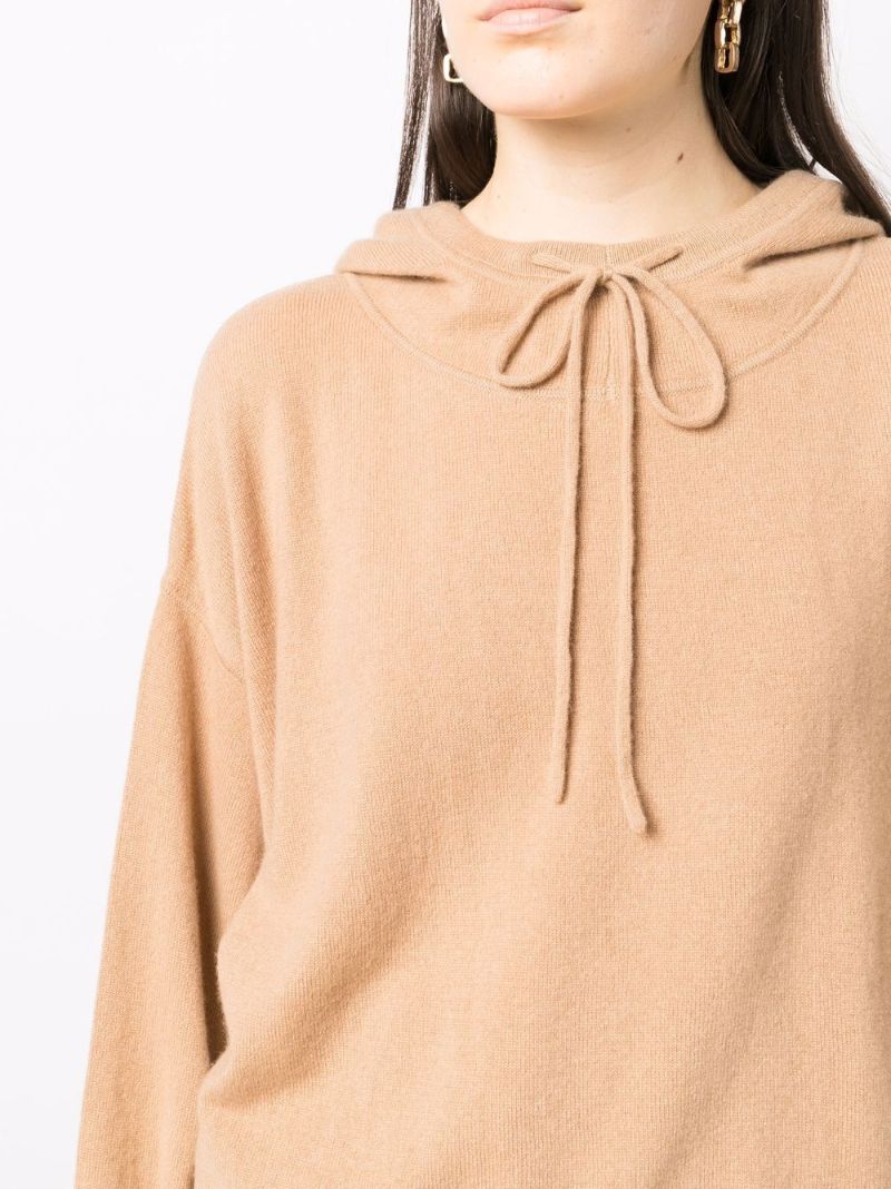 Camel Linosa Cashmere Hoodie