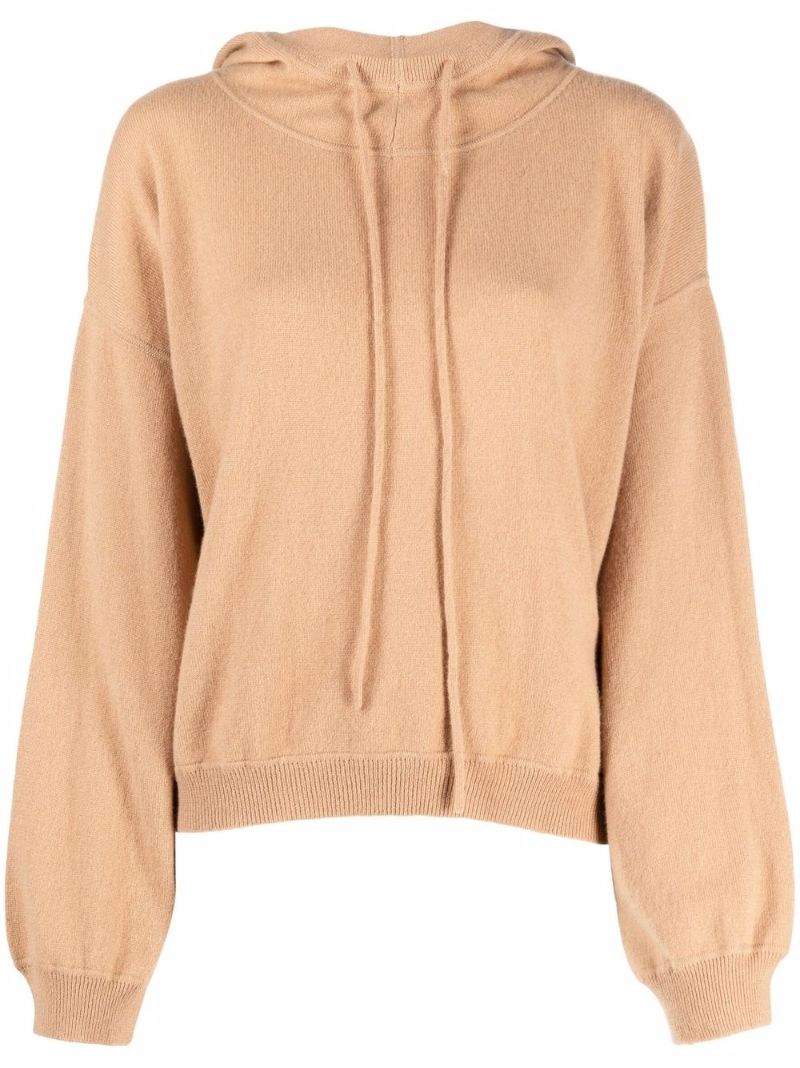 Camel Linosa Cashmere Hoodie