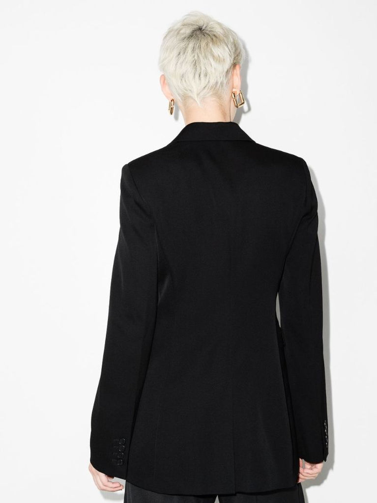 Cutaway Wool Blazer