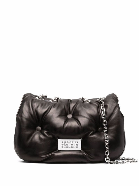 Black Glam Slam Quilted Shoulder Bag