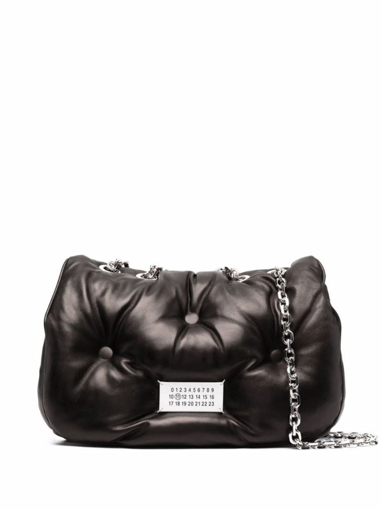 Black Glam Slam Quilted Shoulder Bag