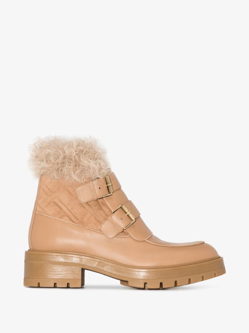 Neutral Ryan 50 Leather Ankle Boots