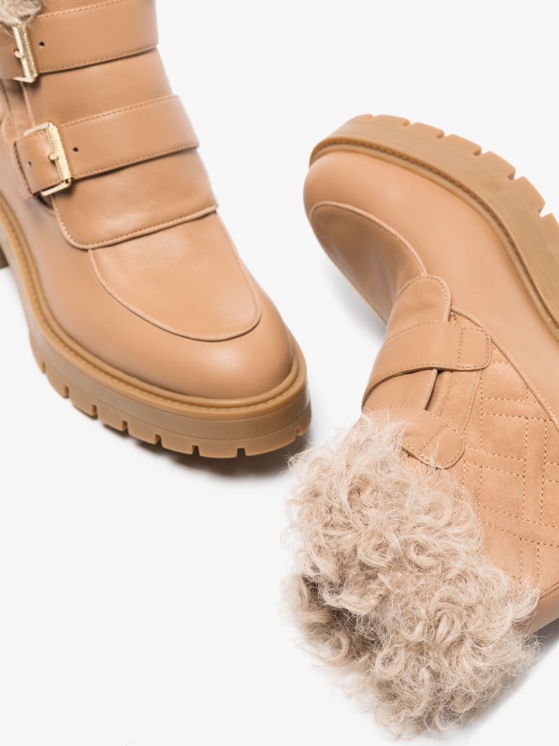 Neutral Ryan 50 Leather Ankle Boots