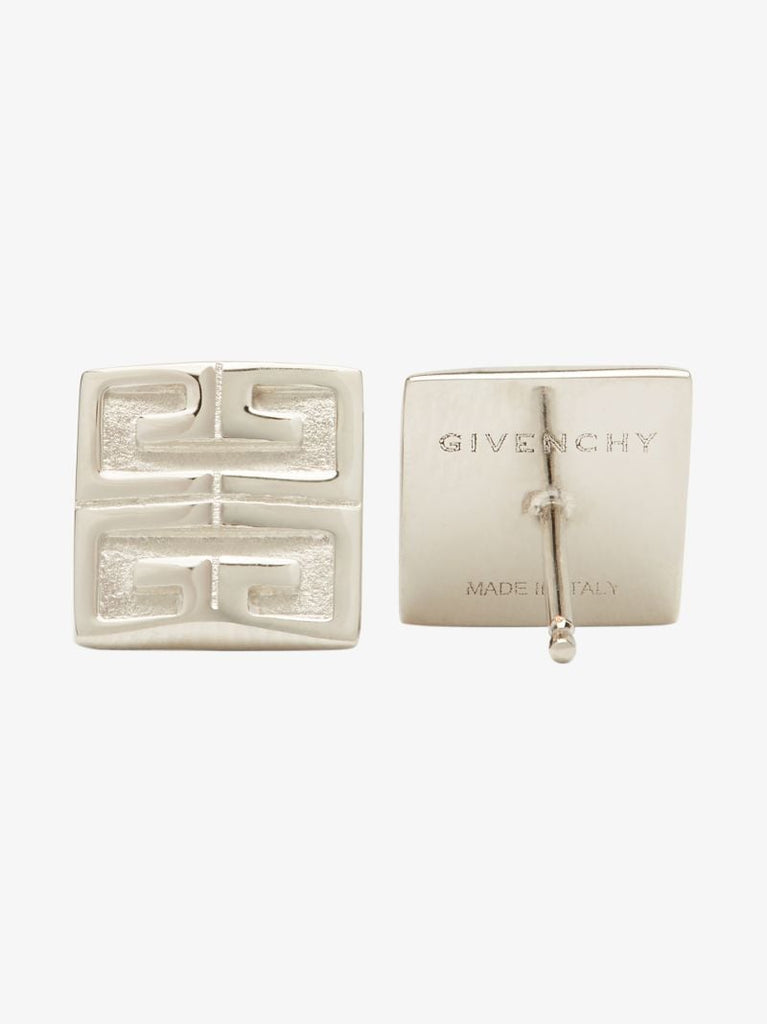 Silver-tone 4g Stud Earrings