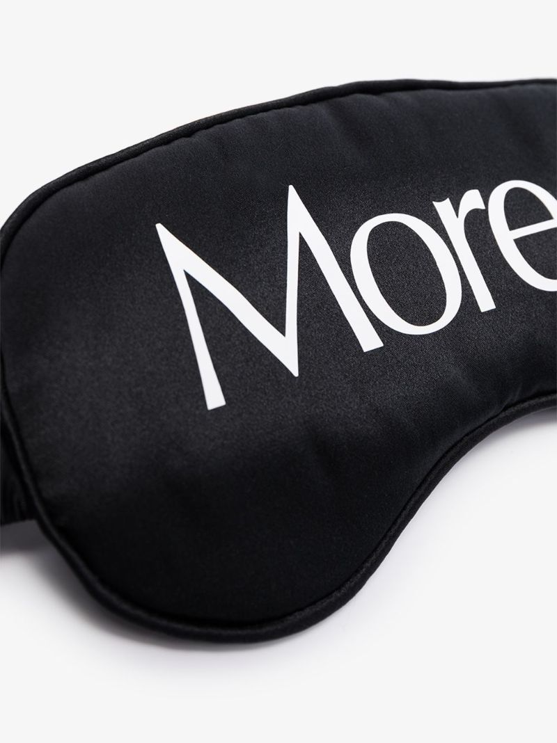Logo Print Sleeping Eye Mask