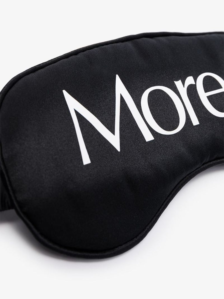 Logo Print Sleeping Eye Mask