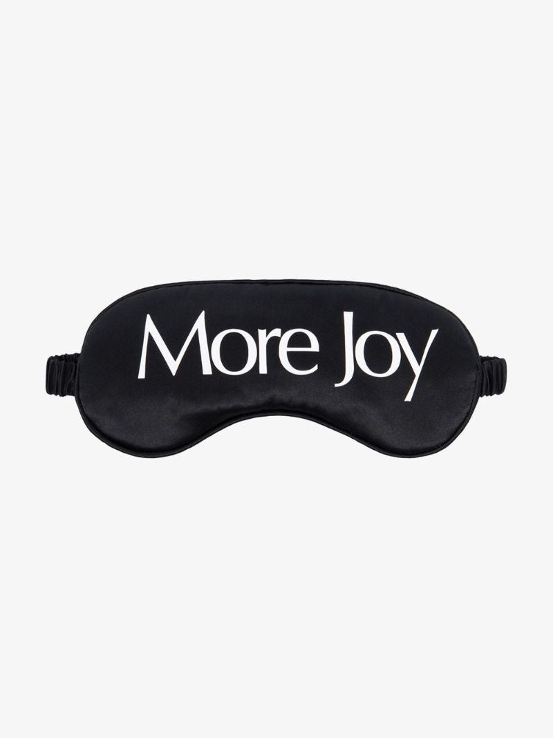 Logo Print Sleeping Eye Mask