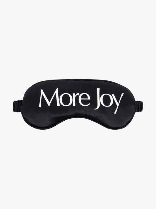 Logo Print Sleeping Eye Mask