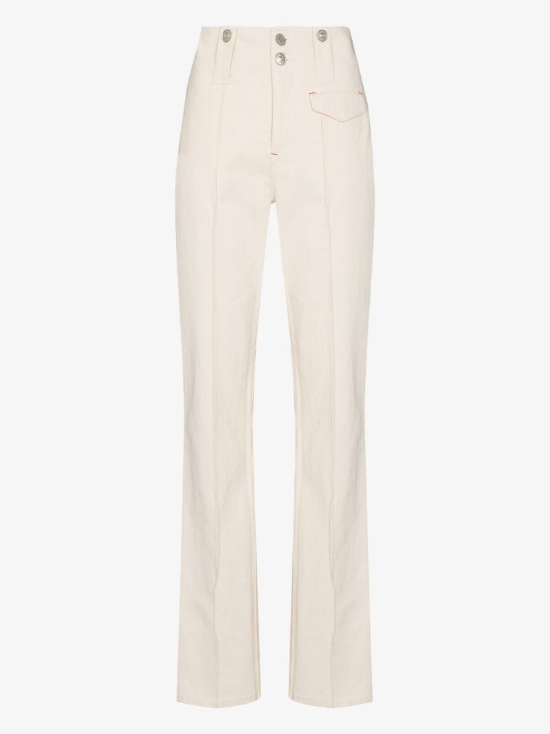 Dilirok Slim Leg Cotton Trousers