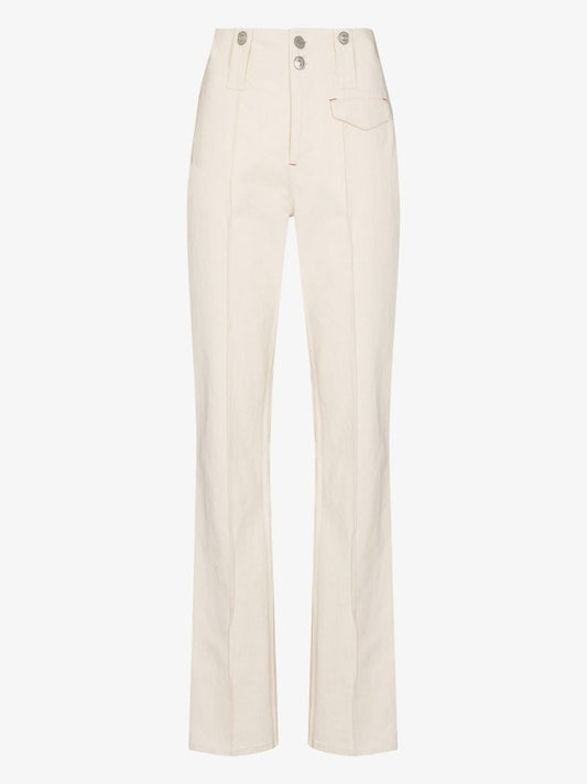 Dilirok Slim Leg Cotton Trousers