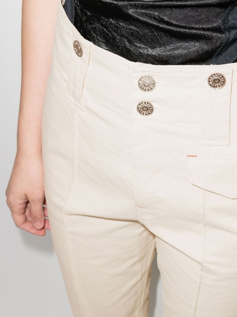 Dilirok Slim Leg Cotton Trousers