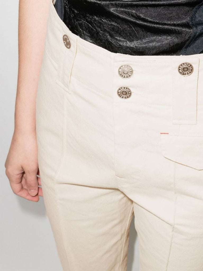 Dilirok Slim Leg Cotton Trousers